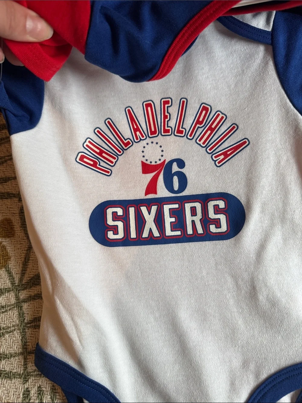 Philadelphia 76ers 3 pack Unisex 12 Months